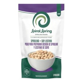 Alga Espirulina + Lecitina De Soya 1 Bolsa De 200grs C/u (spirulina)