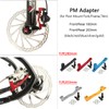 BUCKLOS PM/is Front Rear 180/203mm Disc Brake Caliper Mount Adapter