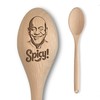 Ainsley Inspired Engraved Wooden Spoon – Spicy! - Fun Gift