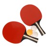 REGAIL Ping Pong Paddle Set Portable Table Tennis Set With