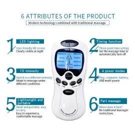 Olimit Tapete Masajeadora Pies + Electróestimulador+masaje Cuello