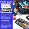 NexSync 400-Piece Mini Flathead Phillips Microscrews Kit - M1.7/M2/M2.5/M3 Steel