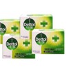 [Out_62] Dettol Soap 4-pack - Original/FREE / [아우트_62]데톨 비누 비누 4입 - 오리지널／FREE