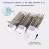 3 in 1 Shampoo and Conditioner Dispenser Set, Wall Mounted