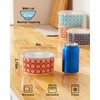 Metahom Ceramic Bowl Set with Lids, Serving Bowls with lids,