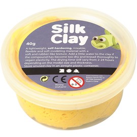(Yellow) - Creativ 40 g Silk Clay, Yellow