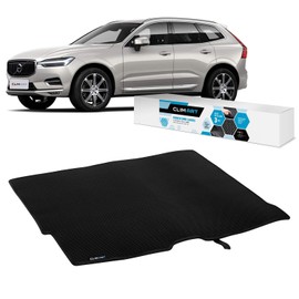 CLIM ART Cargo Liner for Volvo XC60 2018-2023 Custom Fit Trunk Mat, with Honeycomb Dirtproof & Waterproof Technology - All-Climate, Heavy Duty, Anti-Slip Cargo Liner, Luggage - FL01118171