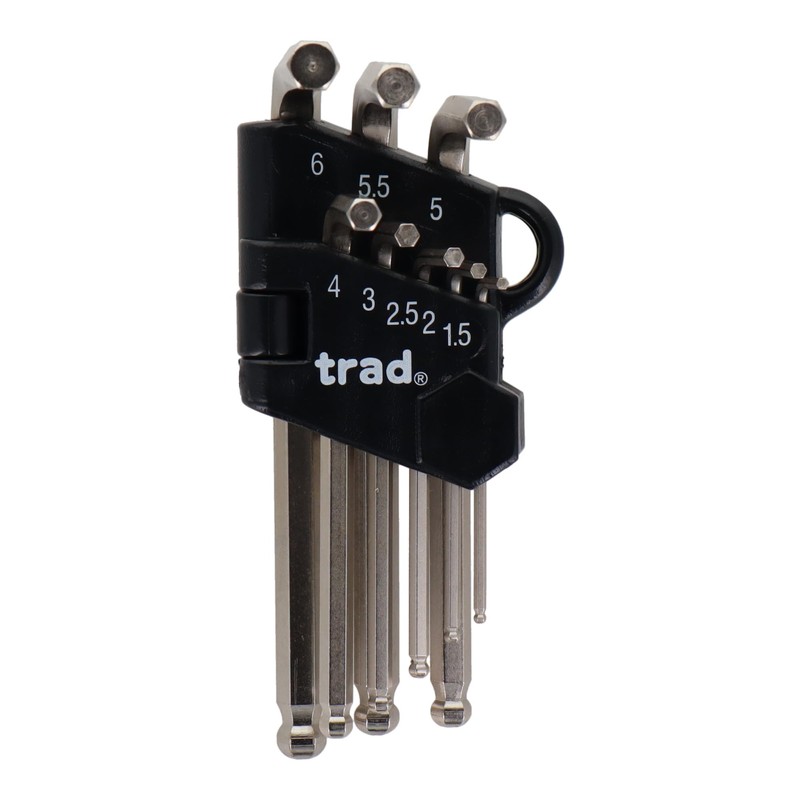 Trad Pcs. Ball Point Hex Wrench Set TBS – 8