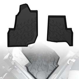 A & UTV PRO TPE Floor Mat for Teryx KRX 1000 2020-2025 Accessories, Front Row Floor Liners for Kawasaki Teryx KRX 4 1000, All Weather Protection Slush Mats, 2PCS