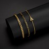 Turandoss Gifts for Girls Jewelry - Gold Bracelets for Teen