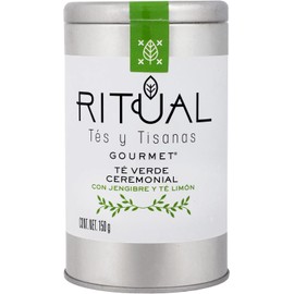 Té Verde con Jengibre y Limón Ritual Gourmet 150 g – Infusión Orgánica