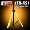 LED Lighted Speaker Stand - With Carry Bag - Ultra