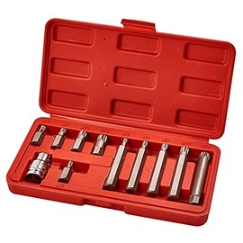 Amtech I8450 11 Piece Spline bit and Socket Set