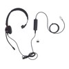 Telephone Headset Noise Canceling Single Ear Comfortable USB C to