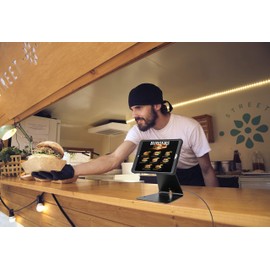 Heavy Duty Metal Stand – CTA Omnidirectional Metal Stand with 360° Rotating Plate for Kickstand Magnetic Cases – Compatible with CTA’s PAD-MSPC9 / MSPC10 / MSPCG10 (ADD-MSPC10)