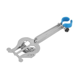Asixxsix Trumpet Marching Clamp on Lyre Clamp, Silver Trumpet Music Clip Clarinet Clamp Bracket, Metal Lyra Clamp Bracket, Clarinet March Clip for Musical Instruments