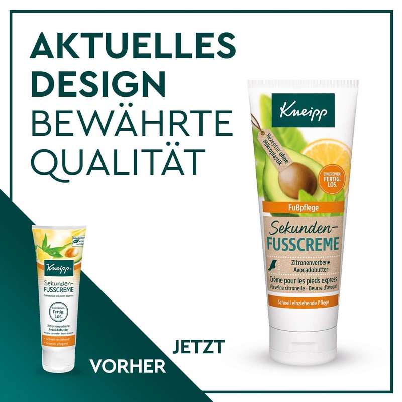 Kneipp Sekunden FuÃcreme, 75 ml