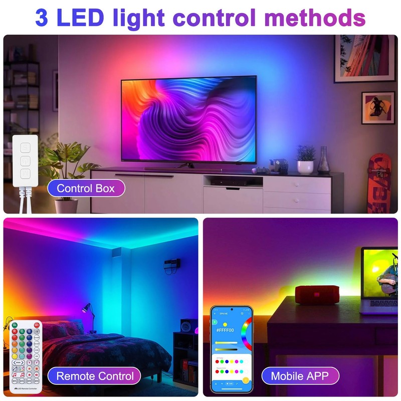 Iegefirm SP511E WiFi Music LED Controller for WS2812B WS2811 Addressable