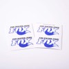 4PCS PVC Fox Shock Absorber Sticker Decal for 1/7 Traxxas