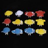 12pcs Stainless Steel Magnetic Hat Clip with Golf Ball Marker