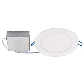 77234 12W 6 RND LED SLIM DOWNLIGHT 40K-ES-