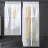 2 Pack Hanging Garment Bags for Closet Storage, 35" Garment