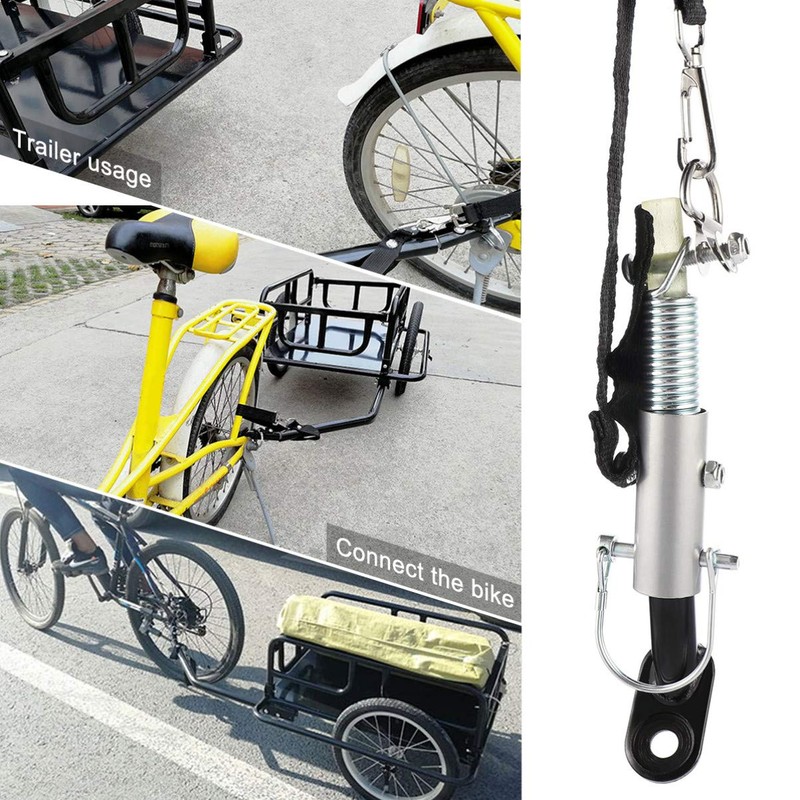 Vosarea Bicycle Tow Bar Universal Tow Bar Mount for Bike