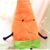 Tikwisdom Pre-Kindergarten Toys soft toys lumbar pillow,Carrot, stuffed toys Orange