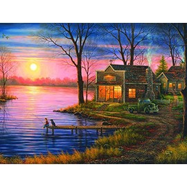 SUNSOUT INC Bait Shop 500 pc Jigsaw Puzzle