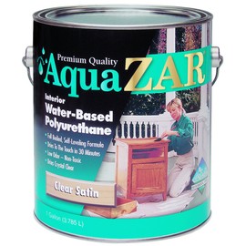 ZAR Clear Water Based Polyurethane 1 gal.2