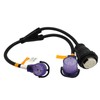 Parkworld 63838 RV 30A Male Plug Splitter to Shore Power