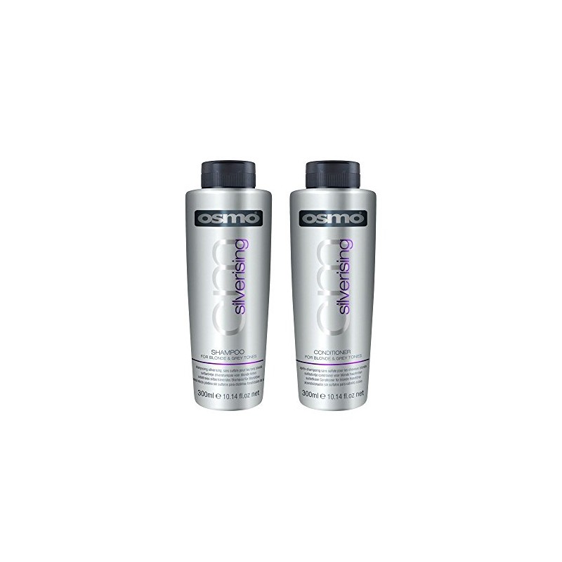 Osmo Silverising Shampoo & Conditioner 300ml Professional Home & Salon