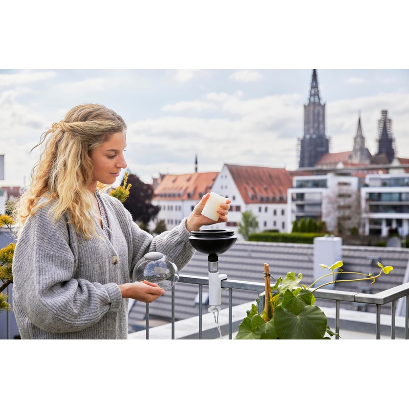 Gardena ClickUp! lantern: Rotatable and height-adjustable, can be combined with