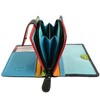 Golunski Ladies Tab Flap Over Leather Purse/Wallet Graffiti Change Gift