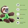 Plush Dog Toys Interactive Dog Puzzle Toys Cute Sloth Teething
