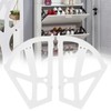 Shoes Drawer Cabinet Hinges, Home Plastic Hollowed Two Layers Shoe