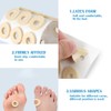 INGJIA Pack of 90 Corn Plasters, Foam Callus Cushions, Corn