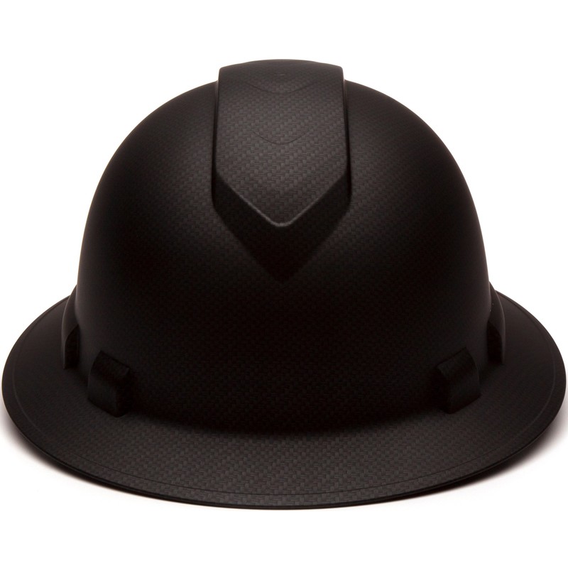 Ridgeline PYRAMEX Ridgeline Full Brim Hard Hat, 4-Point Ratchet Suspension,