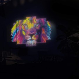 TFC UV Glow In The Dark Day Colour RAL6018 Yellow Green - Night Colour: RAL 6038 Fluorescent Green 50g