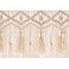 Hysunland French Door Window Curtains Handmade Macrame Side Window Curtain