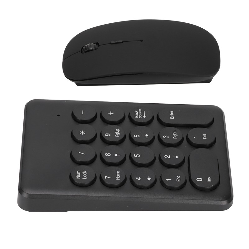 Numeric Keypad Portable Slim 2.4GHz USB Wireless Mini Black Numeric
