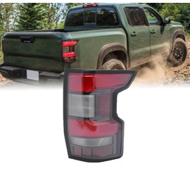 LED Tail Light Rear Brake Lamp Assembly w/Bulbs Fits for 2022-2023 Nissan Frontier, Direct Replacement, OEM Number # 26555-9BU1A (Right Passenger Side)