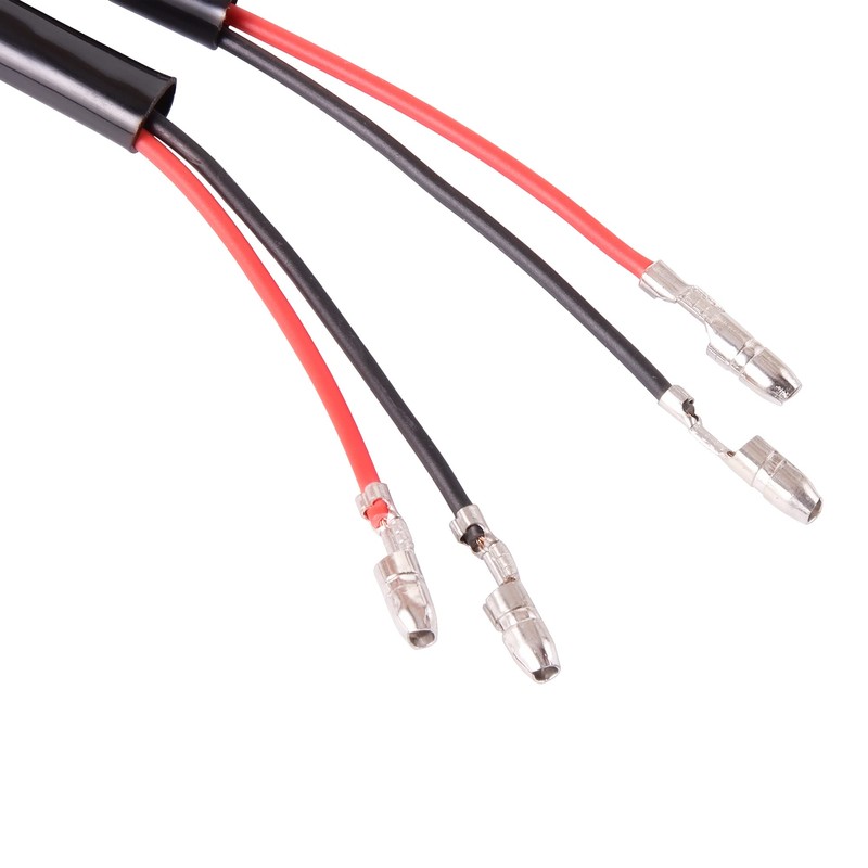 GOOFIT 1 Pair 12 V Motorcycle LED Turn Signals Indicators