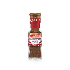 Cannamela, Linea Maxi Oro, Noci Moscate Macinate, Confezione da 55g, per Piatti a Base di Carne, Purè di Patate, Besciamella e Pasta Ripiena, Ideale per Preparazioni Dolci e Salate