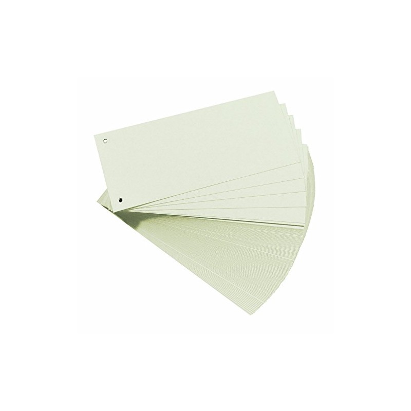 Dividers Blue Convex 160g Manila Cardboard Pack of 100
