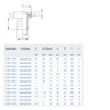 ABA Beul 55001.226.2 Hose Fitting with Wing Nut 3/4 for