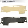 RATCHROLL Interior Dash Cover for Toyota Tacoma 2016-2022 Non-Slip Dashboard