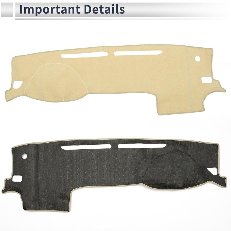 RATCHROLL Interior Dash Cover for Toyota Tacoma 2016-2022 Non-Slip Dashboard