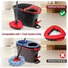 Spin Mop Scrubber Head for Vlieda EasyWring 1-Tank System, Triangle