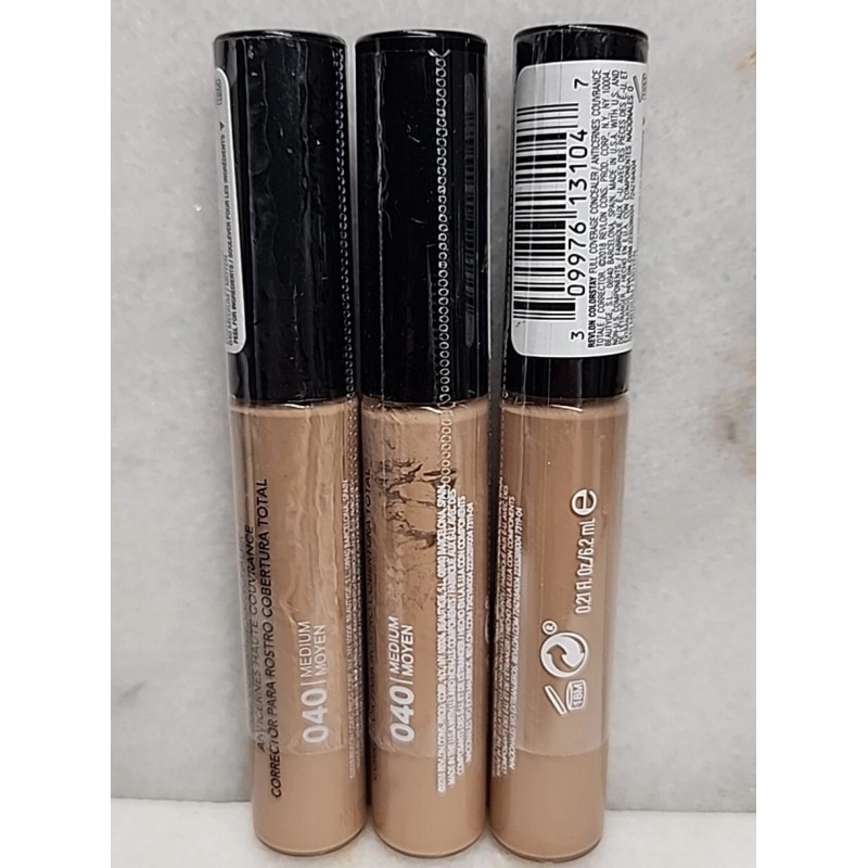 Revlon 3 -Revlon Colorstay Full Coverage Concealer 040 Medium.